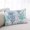 Blue Teal Grey, variant on Blue Teal Grey Coral Coastal Small Pillow Covers,Summer Beach Nautical Ocean Breathable Throw Pillow Cases with Invisible Zipper,Decorative Pillowcase Pillows Protectors for Sofa Bed Chair 12"x20"
