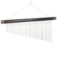 Large 39Bar Wind Chime on Bamboo, Artisan Made Dream Chime 27.5?