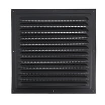 250X250mm Metal Louver Vent Cover Square Vent Exterior Wall Grille Cover