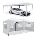 thumbnail image 3 of Canddidliike 10 x 20 Ft Heavy Duty Awning Canopy Pop Up Gazebo Marquee Party Wedding Event Tent with 6 Removable Sidewalls & Carry Bag, White, Outdoor Gazebo Wedding Party Tent Canopy Tent, 3 of 9