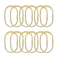 thumbnail image 2 of KMSS 12Pcs Shower Curtain Hooks Rust Proof Metal Shower Curtain Rings Heavy Duty Shower Hooks for Bathroom Shower Rod Hanger Holder, 2 of 7