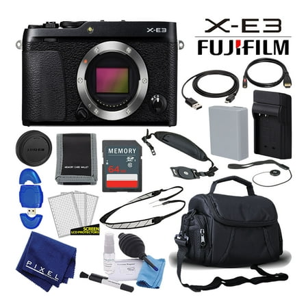 Fujifilm X-E3 X-Series 24.3 MP Mirrorless Digital Camera (Body Only, Black) Mid-Range (Best Mid Range Mirrorless Camera)