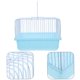 thumbnail image 4 of Jaula de viaje portátil para pájaros, ideal para agapornis y animales pequeños Jaula ligera para pájaros, ideal para periquitos y cacatúas Transportín de plástico para pájaros, 4 of 7