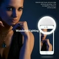 thumbnail image 4 of Selfie Light Ring Flashlight USB Charge Mobile Led Light Clip On Back Lighting For iPhone Samsung Xiaomi Selfie Lamp Video Photo, 4 of 9