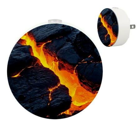 

YZUOUZY Bedside Lamps Lamps for Bedroom Bedroom Lamps Set of 2 Eruption Volcano Magma
