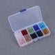 thumbnail image 2 of BRIGHTFUFU 500Pcs 10 colores 6mm Briolette Crystal Glass Beads Finding Spacer Beads Surtido de cuentas de colores con caja de contenedor, 2 of 6