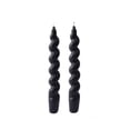 thumbnail image 4 of Twfbrm Halloween Spiral Taper Candles, 2 Packs 7 Inch Tall Candlesticks with Twisted Fat Design, Halloween Decoration Soy Wax Candle for Home, Dinner, Wedding, Party Favor, 4 of 8