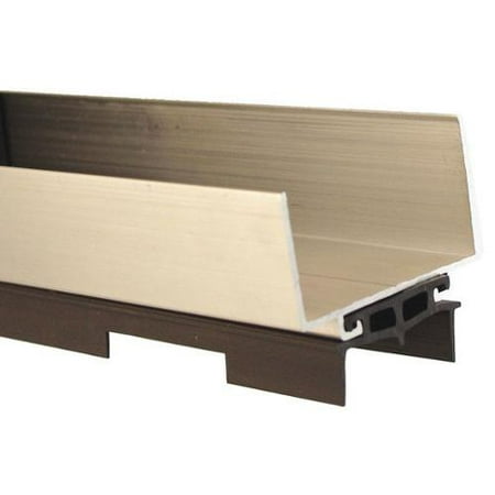 PEMKO 1273AV36 Door Bottom, 1-3/4x36 In, Aluminum Channel