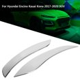 thumbnail image 3 of Protector de tira decorativa para arcos de cejas de rueda de coche para Hyundai Encino Kauai Kona 2017-2020 SUV, 3 of 11