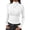 White, variant on BTFBM Mock Tops for Women Fitted Long Sleeve Shirts Fall Fashion Clothing Thermal Layering Undershirts Going Out Outfits
