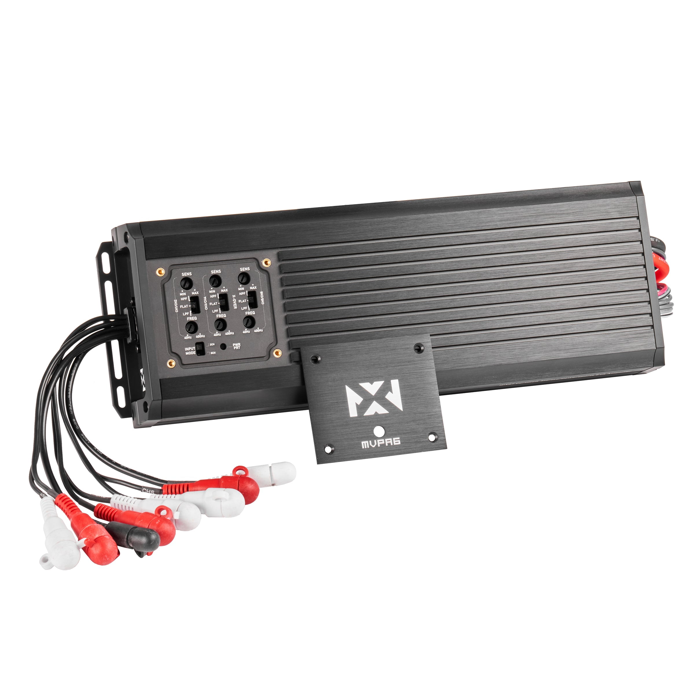 NVX MVPA6 Marine/Powersports/Motorcycle Amplifier 900W RMS Marine 6-Channel Class D Amplifier