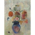 thumbnail image 2 of Odilon Redon 12x14 Gold Ornate Wood Frame and Double Matted Museum Art Print Titled - Large Vase with Flowers (C. 1912), 2 of 4