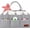 Gray, variant on Sharth Baby Diaper Caddy Organizer with Upgraded Stitched Edges – Foldable Felt Nursery Organizer with Handle, Removable Dividers & 8 Outer Pockets, Portable Baby Shower Registry Gift (Beige)