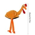 thumbnail image 3 of Thanksgiving Party Hat With Movable Turkey Head For Holiday Celebrations And Festive Events, 3 of 6