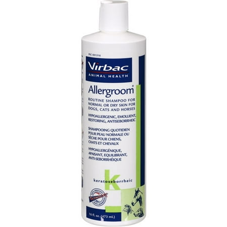 Virbac Allergroom Shampoo 16-Ounce (Best Critter Battle Pet)