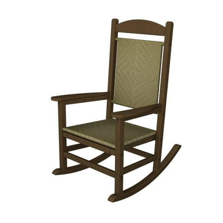 POLYWOOD® Presidential Recycled Plastic Woven Rocker
