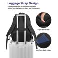 thumbnail image 3 of Mochila MATEIN extra grande para viajes de negocios de 18 pulgadas, negra, 3 of 9