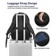 thumbnail image 3 of Mochila MATEIN extra grande para viajes de negocios de 18 pulgadas, negra, 3 of 9
