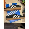 thumbnail image 3 of NIB Adi-das Men's 12.5 Gazelle Indoor Sneaker Black White Gum Casual Shoes H06259, 3 of 6