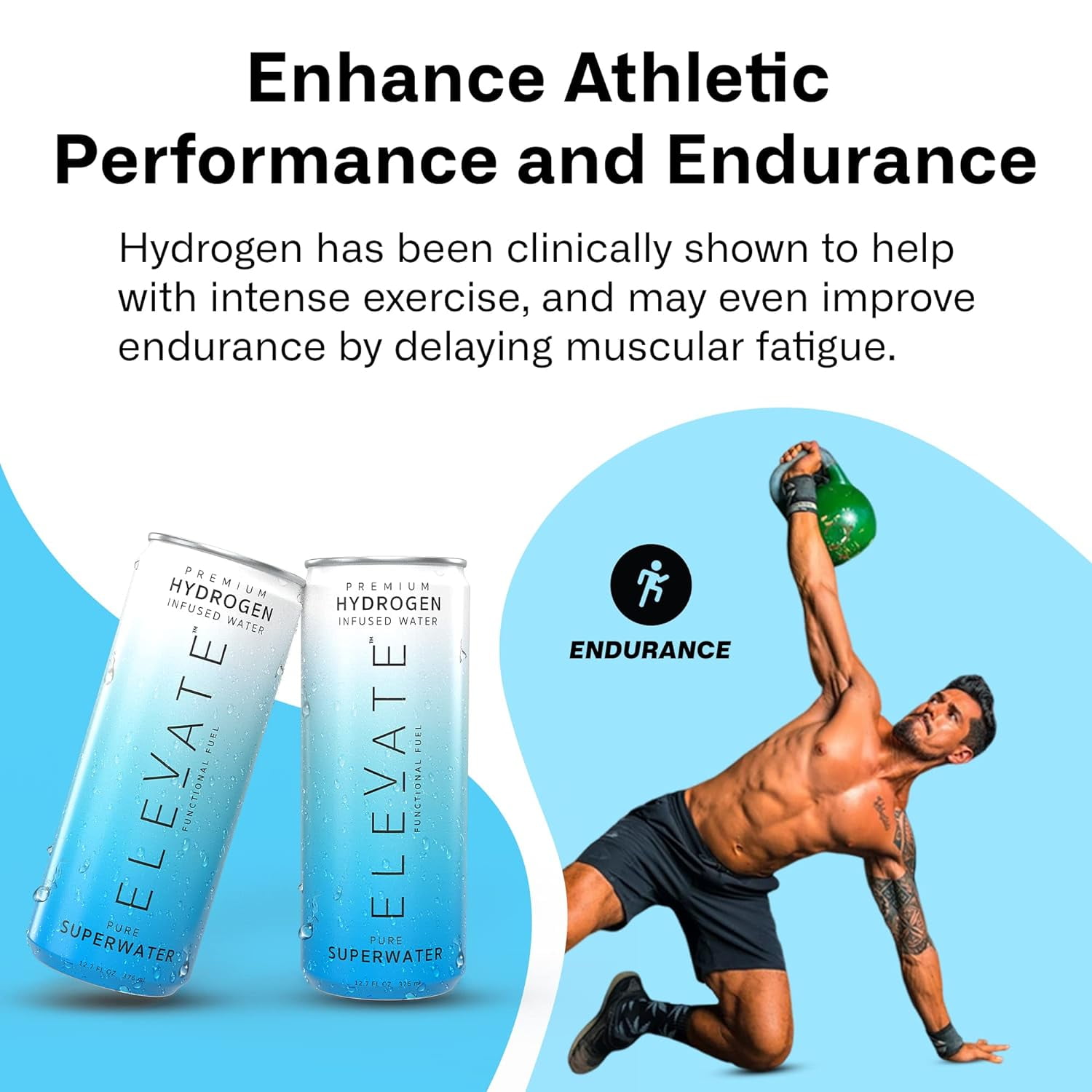 ELEVATE Hydrogen Water (12 pk)