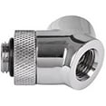 thumbnail image 3 of Thermaltake Pacific DIY LCS Chrome G1/4 45 & 90 Degree Adapter Fitting Cooling - CL-W053-CU00SL-A, 3 of 5