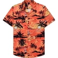 thumbnail image 3 of Camisas de selva tropical para hombres, ropa con impresión 3D, camisas hawaianas de playa, blusas Y2K de manga corta, ropa vintage, blusa con solapa, 3 of 5