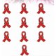 thumbnail image 2 of Red Ribbon Brooches Red Heart Disease Awareness Iron Charming Breast Pins Badges Pack Of 10 _ Newway, 2 of 5