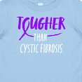 thumbnail image 4 of Inktastic Tougher Than Cystic Fibrosis Boys or Girls Baby T-Shirt, 4 of 5