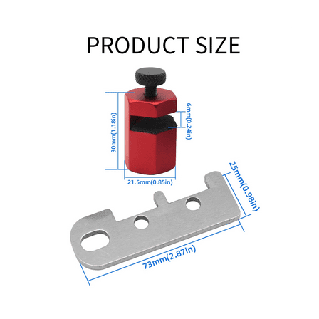 Tall Stair Gauges for Framing Square with Holder and Anti Lost Non Framing Square Stops Stair Gauge