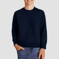 thumbnail image 2 of Zshosam Toddler Boy Sweater Boys Crewneck Pullover Sweater Kids Long Sleeve Knitted Sweaters Size 7T,(Navy 7 Years), 2 of 5