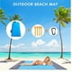 thumbnail image 3 of CHAO Manta de playa a prueba de arena, impermeable, extra grande, sin arena, para playa, camping y picnic, 3 of 5