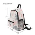 thumbnail image 3 of FORMRS School Backpack with Front Zippered Pocket 12" Elementary Student Travel Daypack, Cute Elephant, 3 of 6
