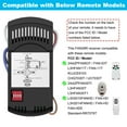 thumbnail image 2 of Universal Ceiling Fan Receiver FAN-28R for Harbor Breeze Hampton Bay Hunter Fan-HD5 UC7078T CHQ7078T FAN-35T KUJCE9603 L3HFAN35T1 FAN-53T FAN-11T KUJCE9103 (Receiver only), 2 of 7