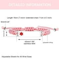 thumbnail image 7 of Uloveido Medical Alert ID Bracelet Laser Engraved Adjustable Wristband for Men Women Emergency First Aid, Handmade String Braided Health Alert Engraved Bracelet Y3944, 7 of 7