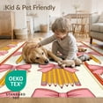 thumbnail image 4 of ODIKA Pencil Coquette Ribbon Border Teacher Preschool School Classroom Refined for Playroom, Bedroom, Reading Nook, Pet Friendly & Kids Safe Play, 4 of 7