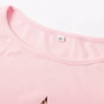 thumbnail image 3 of Women's Casual Short Sleeve Round Neck T-Shirts with Star Leopard Print Design for Spring and Summer Wear, 3 of 7