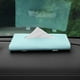 thumbnail image 3 of Caja de pañuelos para visera de coche, elegante y práctica, color azul, 3 of 9