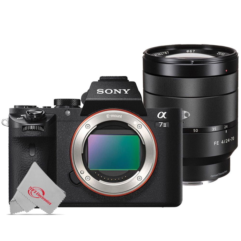 Sony Alpha a7 II Full-Frame Mirrorless Digital Camera with Sony Zeiss FE  24-70mm f/4 OSS Lens