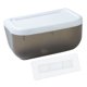 thumbnail image 1 of Ounissouiy Caja de pañuelos Caja de pañuelos de plástico Caja de papel de toalla montada en la pared Organizador para baño Cocina Almacenamiento y organización del hogar, 1 of 1