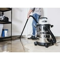 HART 6 Gallon 5 Peak HP Stainless Steel Wet/Dry Vacuum with Bonus Car