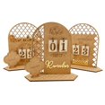 thumbnail image 1 of 2022 Ramadan Countdown Calendar DIY Eid Mubarak Ornament Wooden Ramadan Calendar Home Party Decoration DIY Craft OrnamentpalaceAustralia He Qiyong unisex, 1 of 1