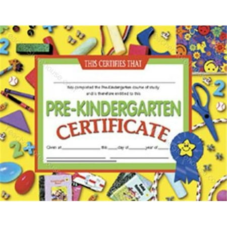 UPC: 0734675131065 | Pre-Kindergarten Certificate 8.5 x 11 Pack of 30