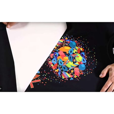 100 sheets: Uninet iColor 2 Step Standard 550  B  Adhesive Media for Light & Dark Textiles - A4 8.27  X 11.69  (210mm x 297mm)
