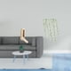thumbnail image 2 of Organizador de pared plegable con ganchos para del baño, con de pared de hojas . Elegante mural decorativo para el baño o do, 2 of 8