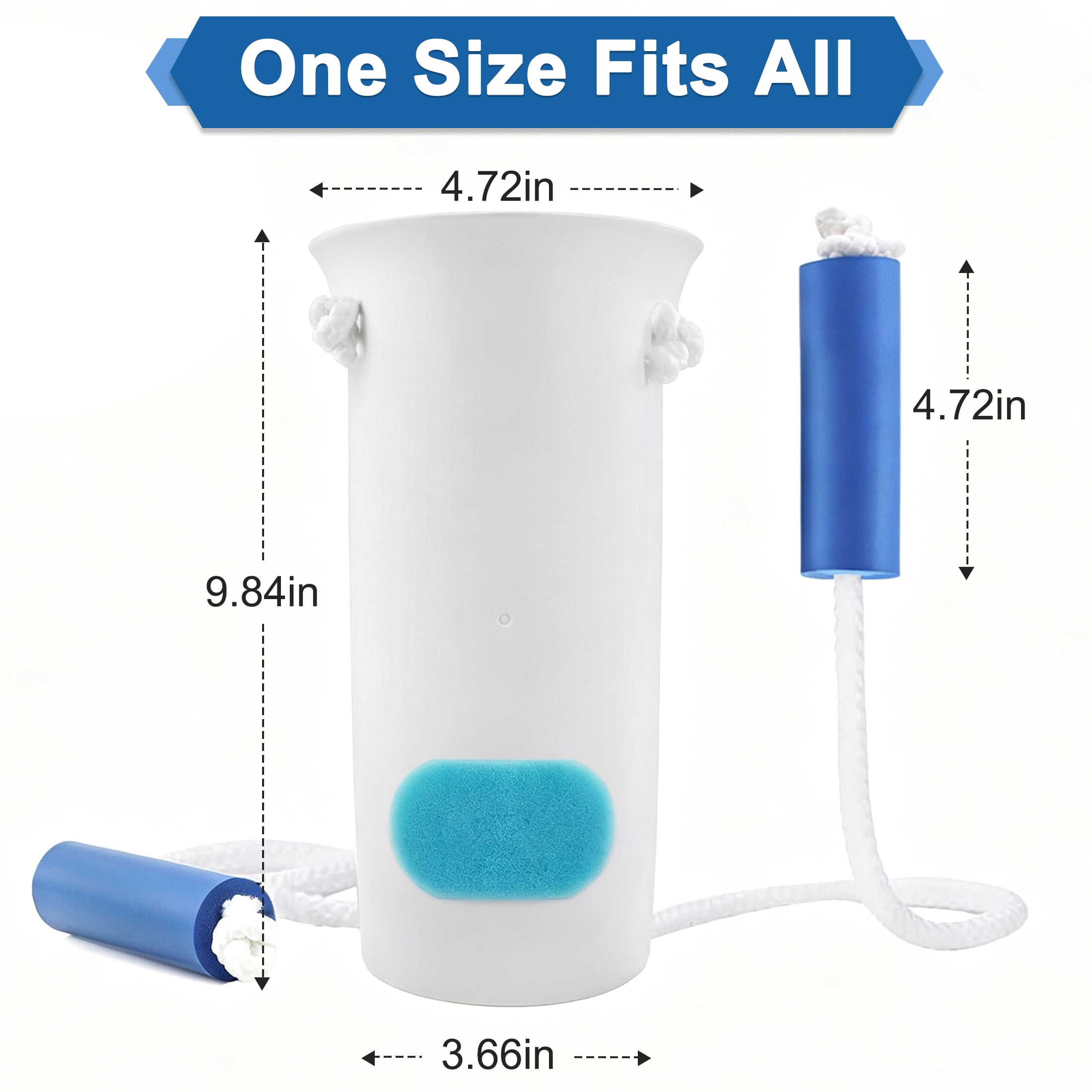 Sock Aid, Sock Aids for Putting On Socks, Sock Assistant Device No Bending with Foam Handles Easy On Easy Off, Sock Helpers to Put On Your Socks for Seniors, Elderly, Pregnant, After Surgery Recovery