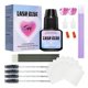 thumbnail image 1 of Pegamento para extensiones de pestañas Ximifine Lash Clusters, 5 ml, con herramientas, 1 of 1