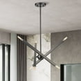 thumbnail image 5 of 46984-46 Livex Lighting Monaco - 6 Light Chandelier In Modern Style-19.75 Inches Tall and 18 Inches Wide     -Traditional Installation, 5 of 15