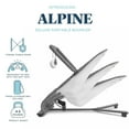 thumbnail image 5 of Open Box Baby Delight Alpine Deluxe Portable Baby Bouncer, for Infants 0-6 Months, Charcoal Tweed, 5 of 12