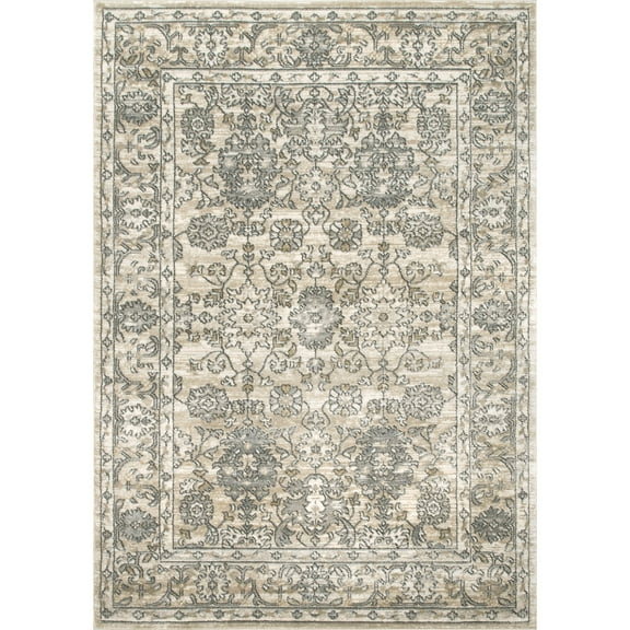 nuLOOM Darcie Traditional Medallion Runner Rug, 2' 8" x 8', Beige