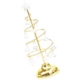 thumbnail image 1 of Bearachild Luz de noche con luz de árbol de Navidad parpadeante, encantador hierro forjado para decoración de dormitorio y sala de estar Kits de decoración para fiestas Oro M, 1 of 6